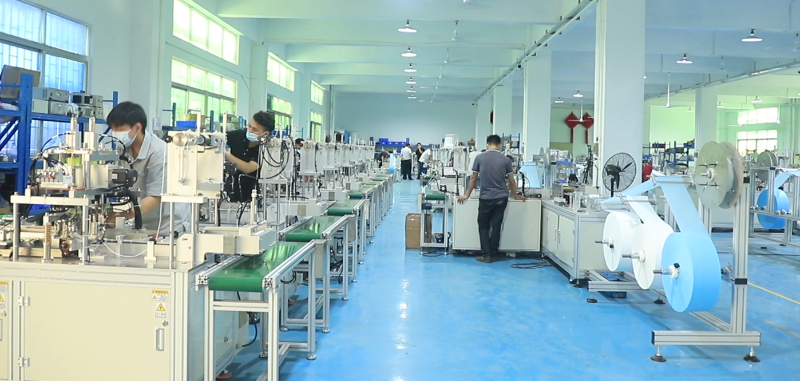 口罩機展示